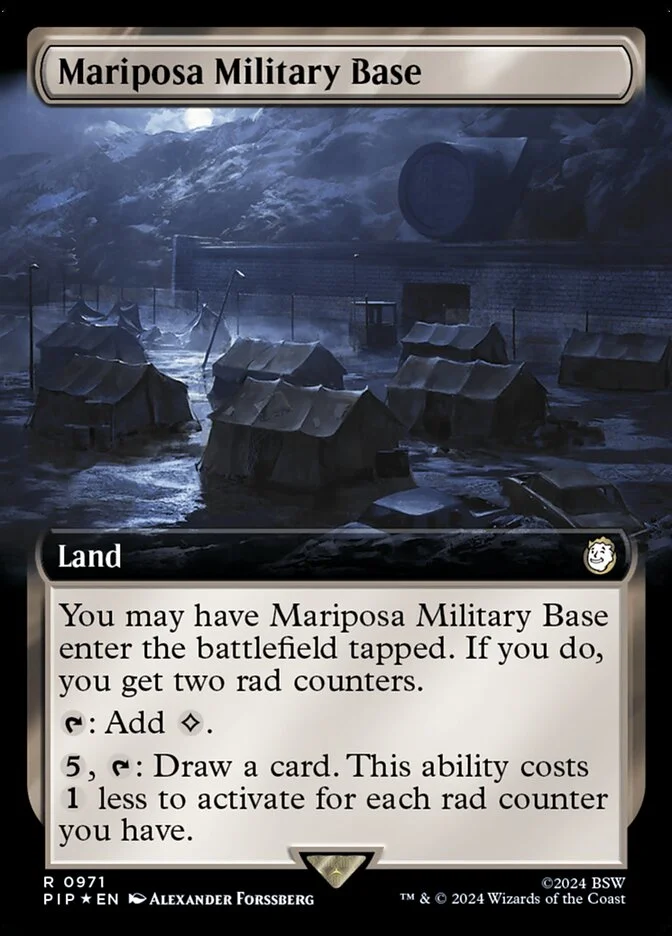 Mariposa Military Base (Fallout) - Magic: The Gathering in TCG Land