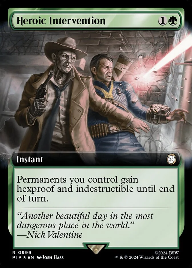 Heroic Intervention (Fallout) - Magic: The Gathering in TCG Land