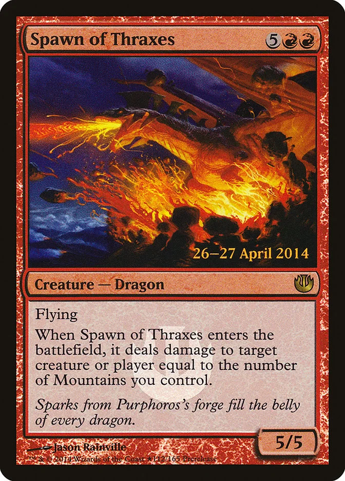 Spawn of Thraxes (Journey into Nyx Promos) - Magic: The Gathering in TCG Land