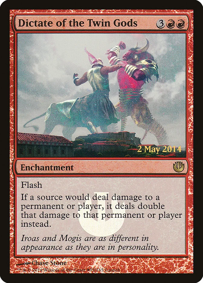 Dictate of the Twin Gods (Journey into Nyx Promos) - Magic: The Gathering in TCG Land
