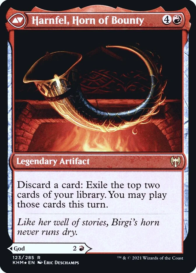 Harnfel, Horn of Bounty (Kaldheim Promos) - Magic: The Gathering in TCG Land