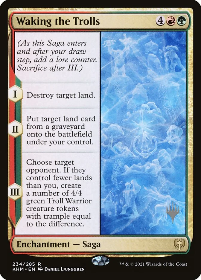 Waking the Trolls (Kaldheim Promos) - Magic: The Gathering in TCG Land