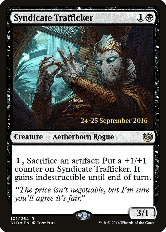 Syndicate Trafficker (Kaladesh Promos) - Magic: The Gathering in TCG Land