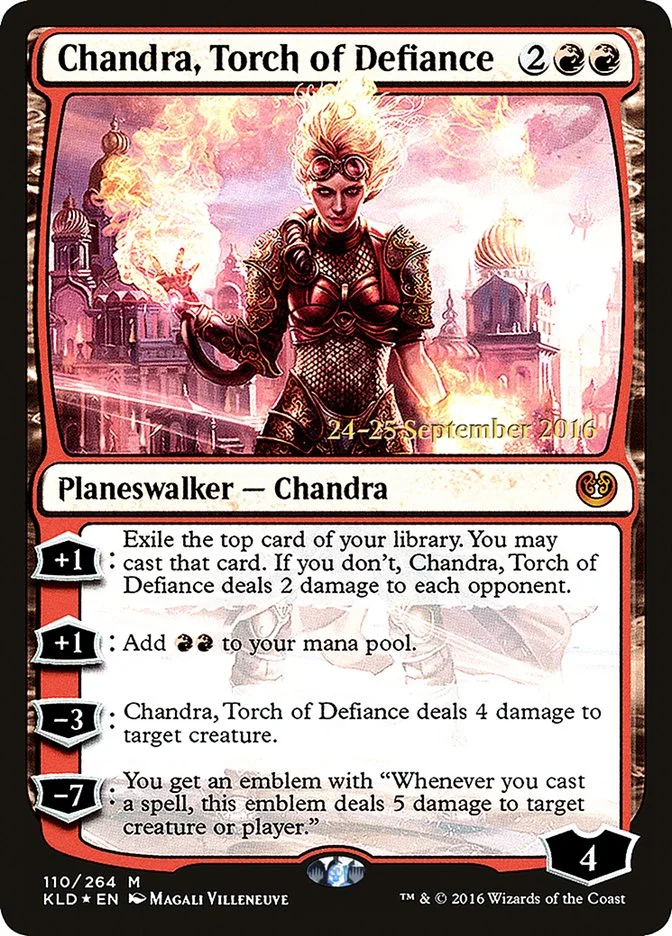 Chandra, Torch of Defiance (Kaladesh Promos) - Magic: The Gathering in TCG Land México