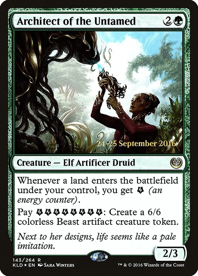 Architect of the Untamed (Kaladesh Promos) - Magic: The Gathering in TCG Land