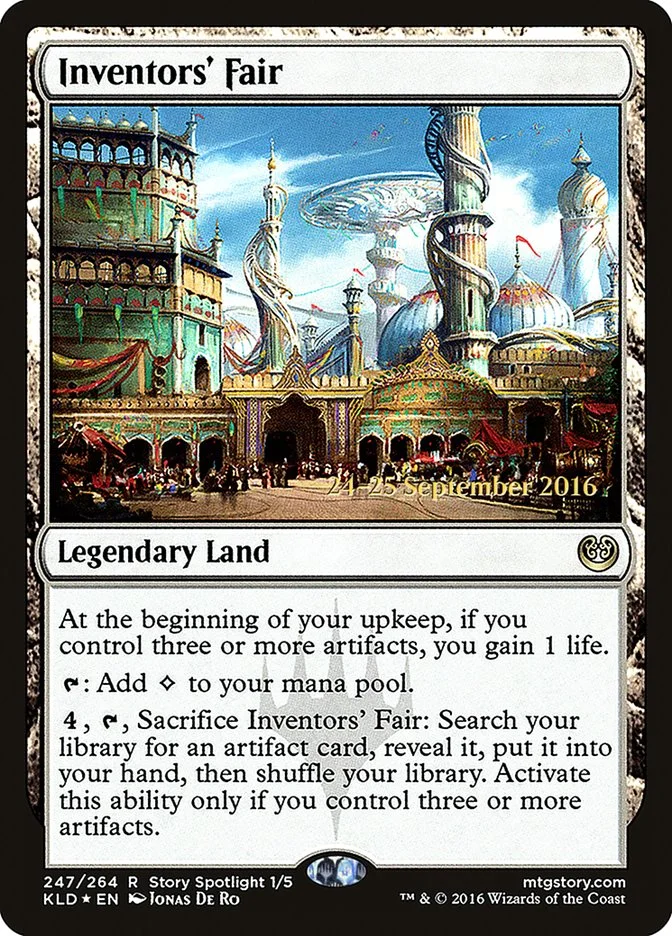Inventors' Fair (Kaladesh Promos) - Magic: The Gathering in TCG Land