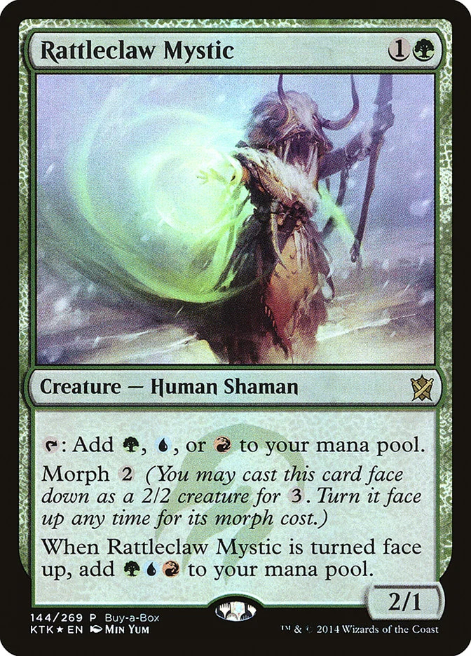 Rattleclaw Mystic (Khans of Tarkir Promos) - Magic: The Gathering in TCG Land