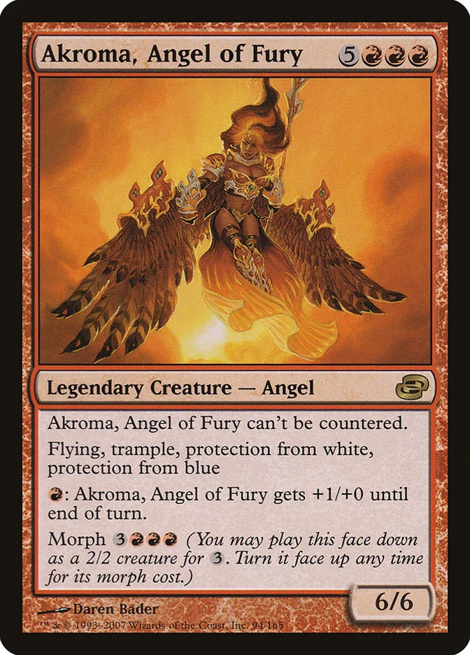Akroma, Angel of Fury (Planar Chaos) - Magic: The Gathering in TCG Land México