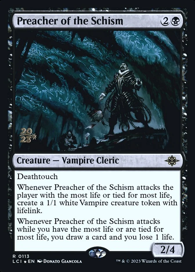 Preacher of the Schism (The Lost Caverns of Ixalan Promos) - Magic: The Gathering in TCG Land