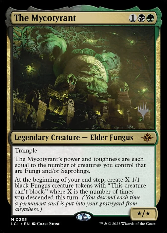 The Mycotyrant (The Lost Caverns of Ixalan Promos) - Magic: The Gathering in TCG Land