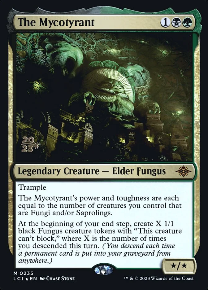 The Mycotyrant (The Lost Caverns of Ixalan Promos) - Magic: The Gathering in TCG Land México