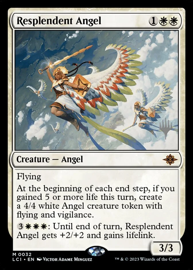Resplendent Angel (The Lost Caverns of Ixalan Promos) - Magic: The Gathering in TCG Land México