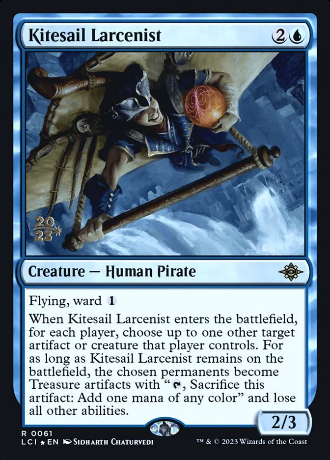 Kitesail Larcenist (The Lost Caverns of Ixalan Promos) - Magic: The Gathering in TCG Land México