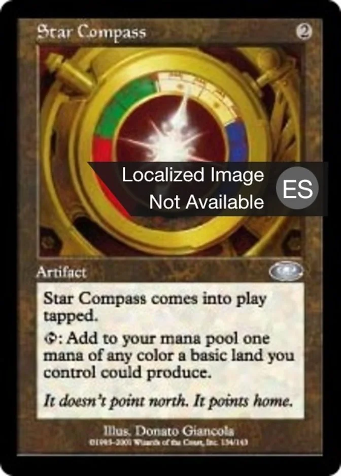 Brújula estelar (Planeshift) - Magic: The Gathering in TCG Land