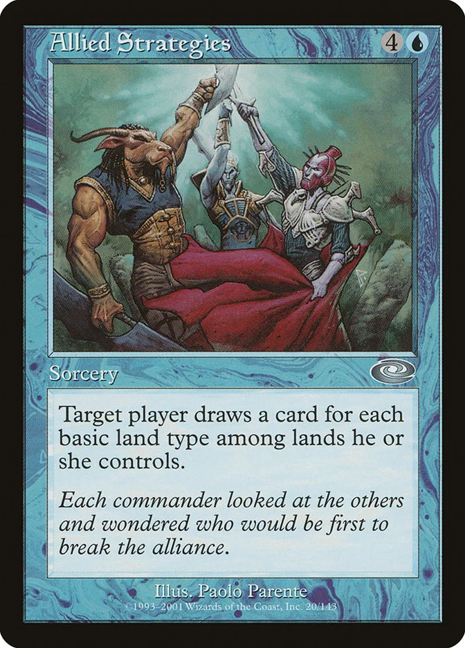 Allied Strategies (Planeshift) - Magic: The Gathering in TCG Land