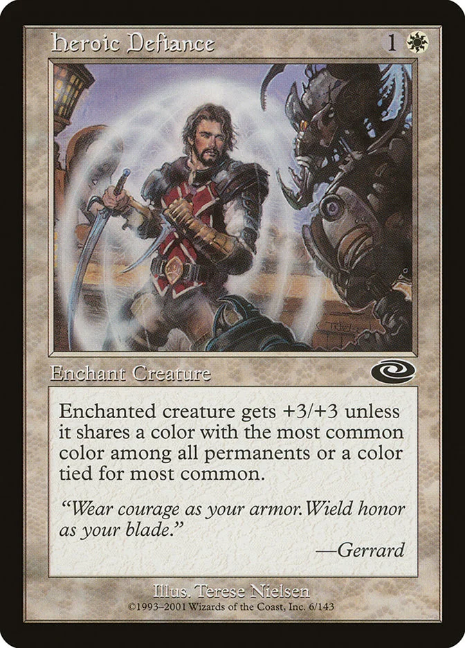 Heroic Defiance (Planeshift) - Magic: The Gathering in TCG Land