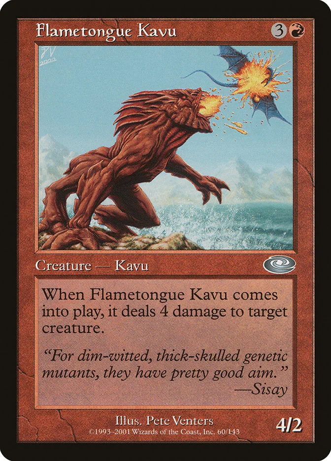 Flametongue Kavu (Planeshift) - Magic: The Gathering in TCG Land