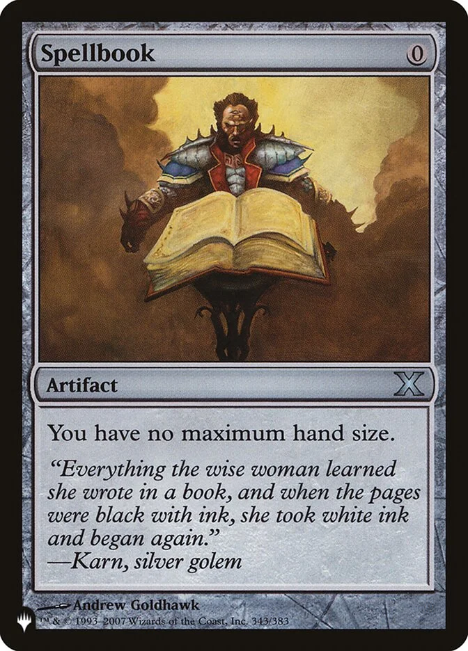 Spellbook (The List) - Magic: The Gathering in TCG Land