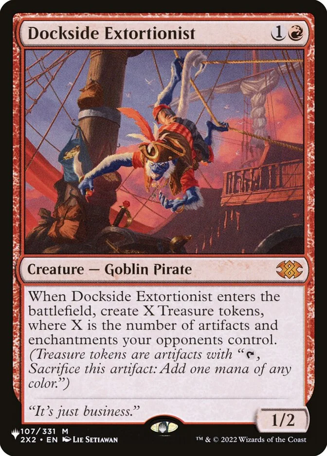 Dockside Extortionist (The List) - Magic: The Gathering in TCG Land