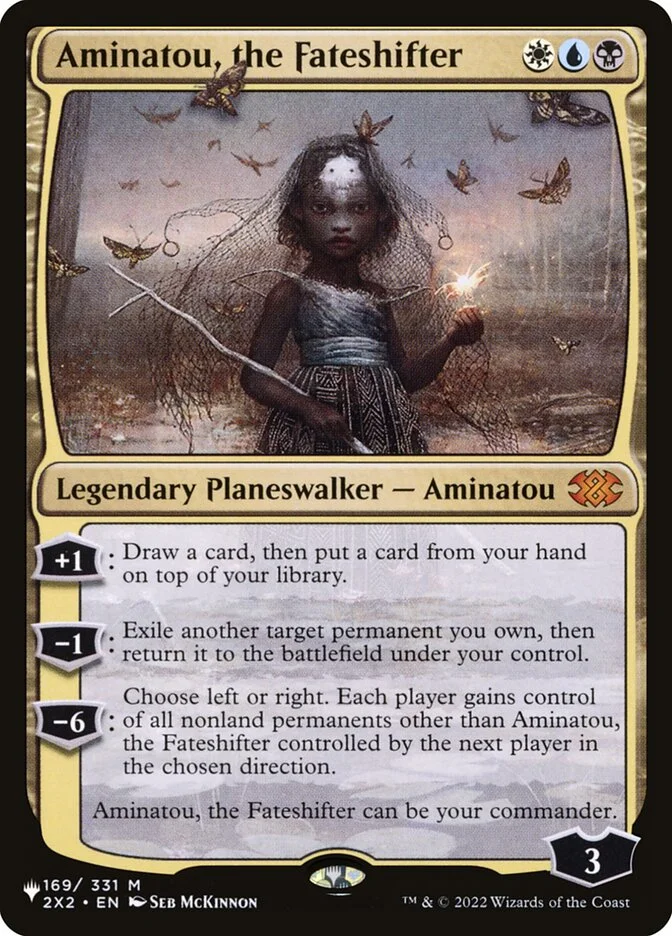 Aminatou, the Fateshifter (The List) - Magic: The Gathering in TCG Land