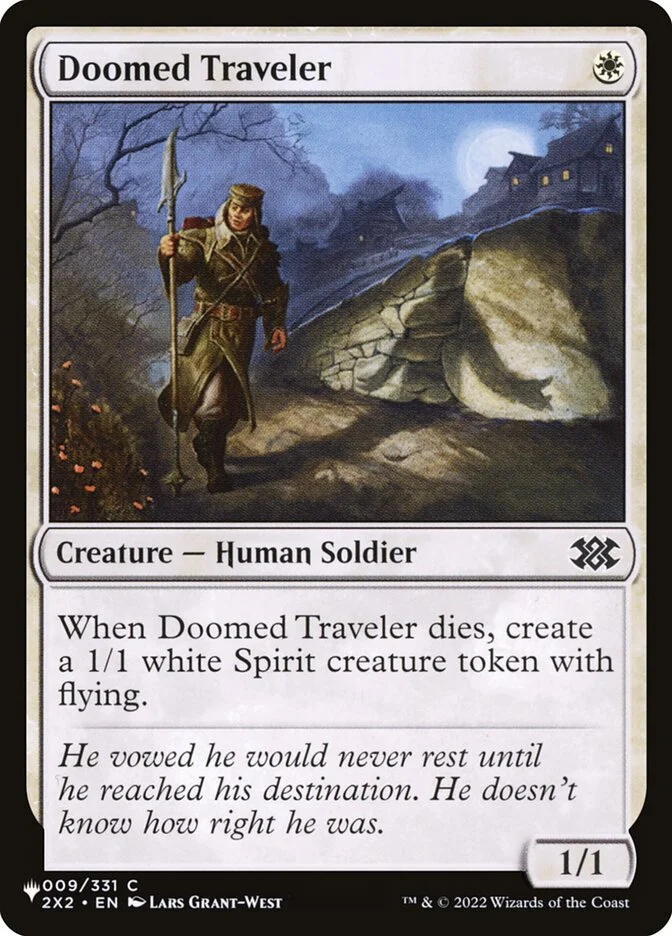 Doomed Traveler (The List) - Magic: The Gathering in TCG Land