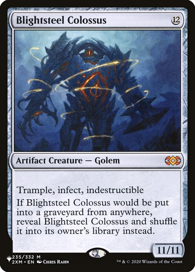 Blightsteel Colossus (The List) - Magic: The Gathering in TCG Land