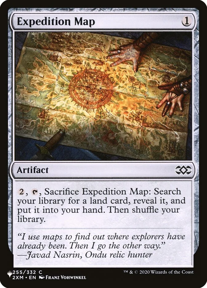 Expedition Map (The List) - Magic: The Gathering in TCG Land