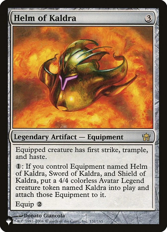 Helm of Kaldra (The List) - Magic: The Gathering in TCG Land