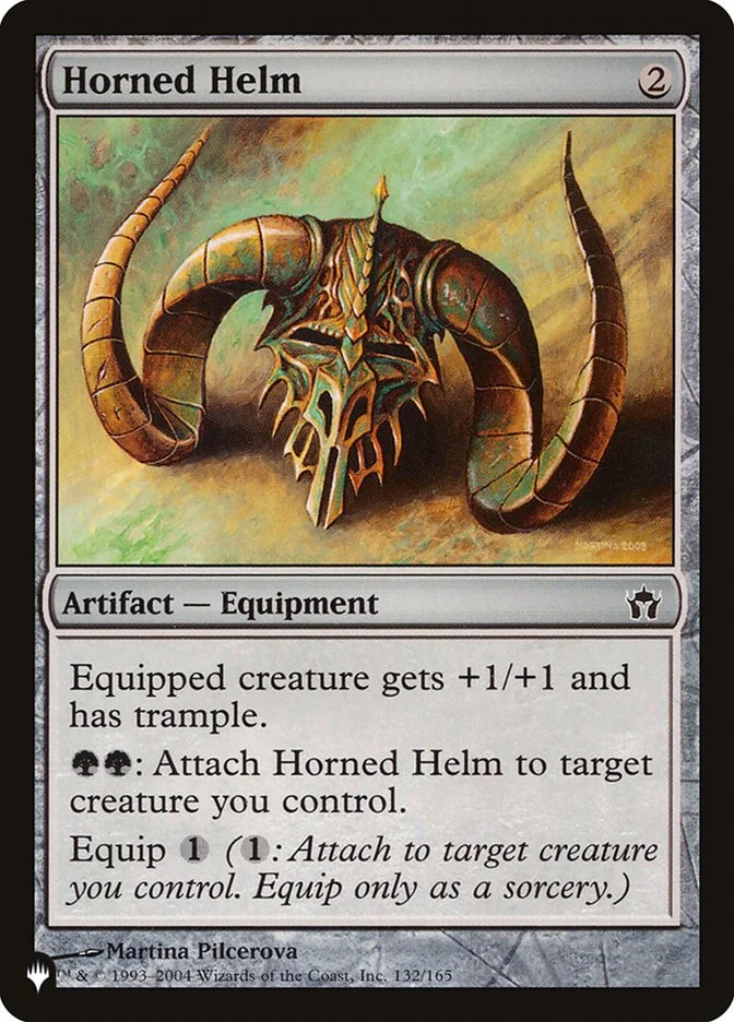 Horned Helm (The List) - Magic: The Gathering in TCG Land