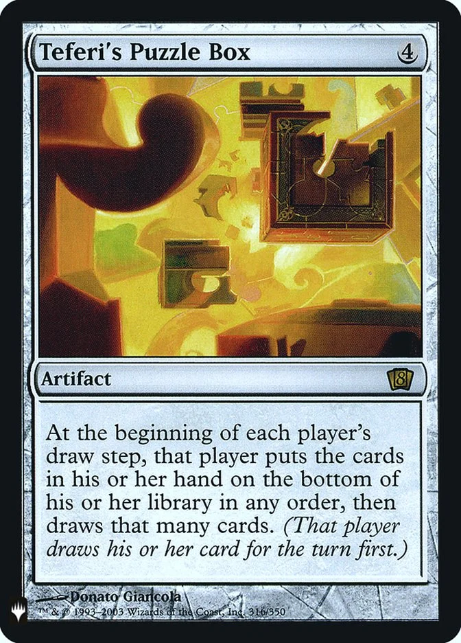Teferi's Puzzle Box (The List) - Magic: The Gathering in TCG Land