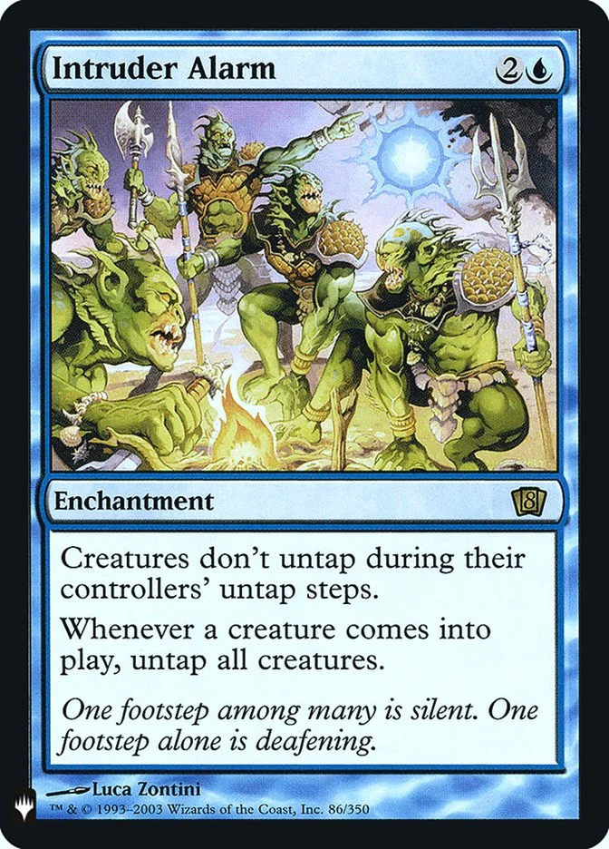 Intruder Alarm (The List) - Magic: The Gathering in TCG Land
