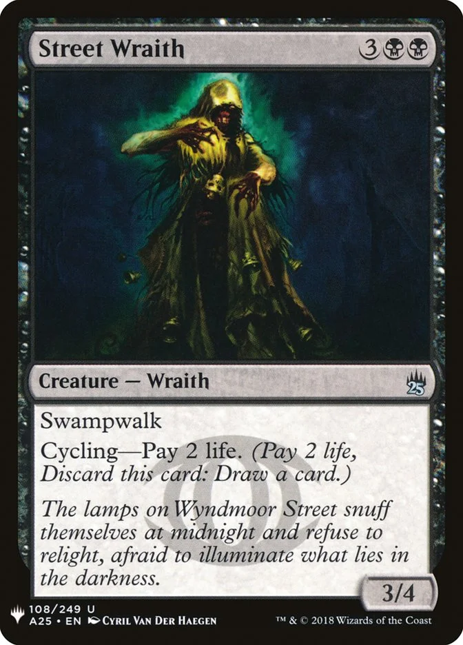 Street Wraith (The List) - Magic: The Gathering in TCG Land México