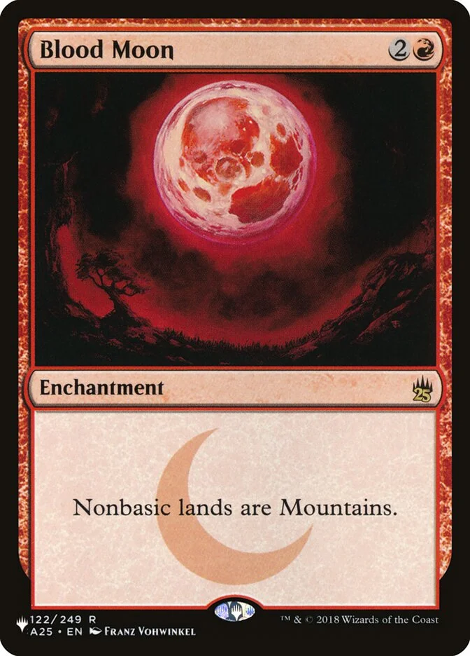 Blood Moon (The List) - Magic: The Gathering in TCG Land