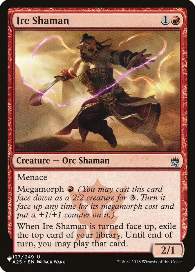 Ire Shaman (The List) - Magic: The Gathering in TCG Land