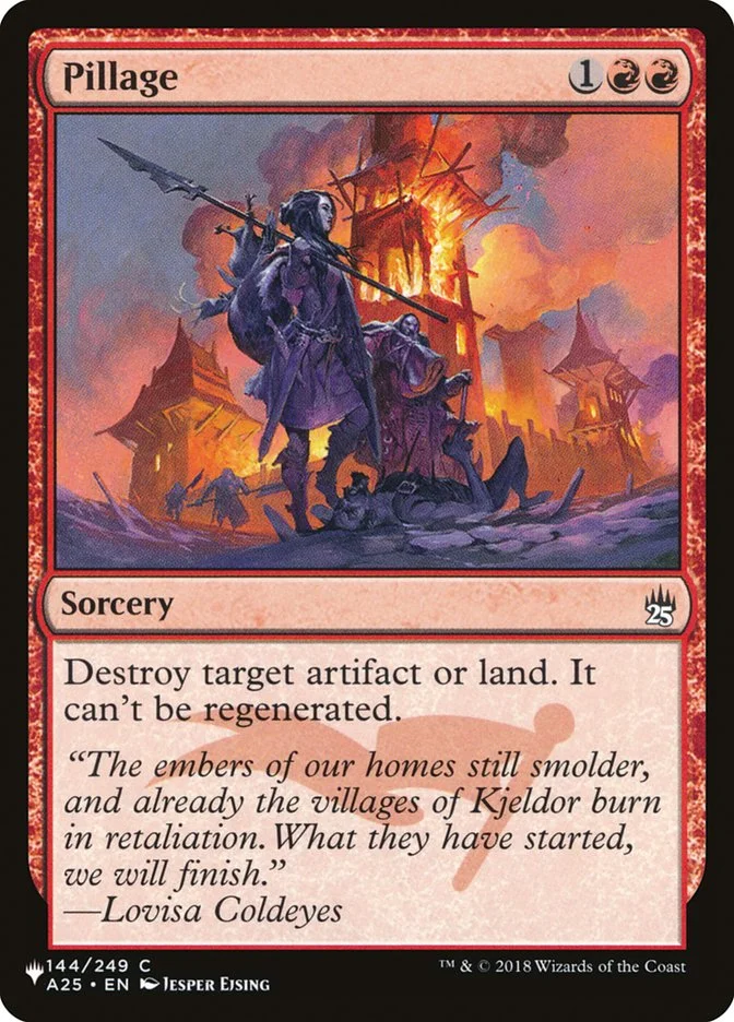 Pillage (The List) - Magic: The Gathering in TCG Land