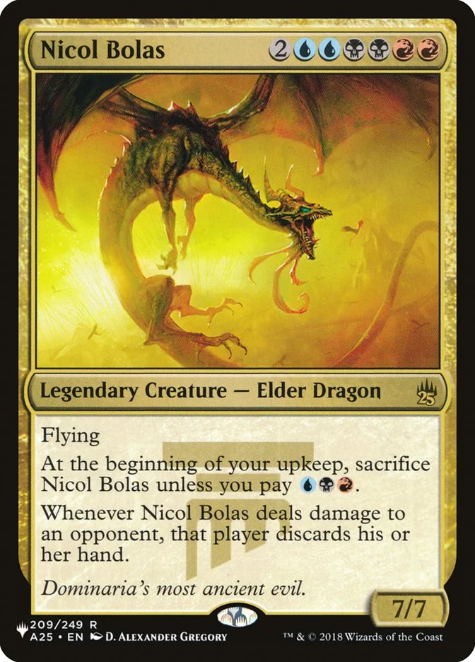 Nicol Bolas (The List) - Magic: The Gathering in TCG Land