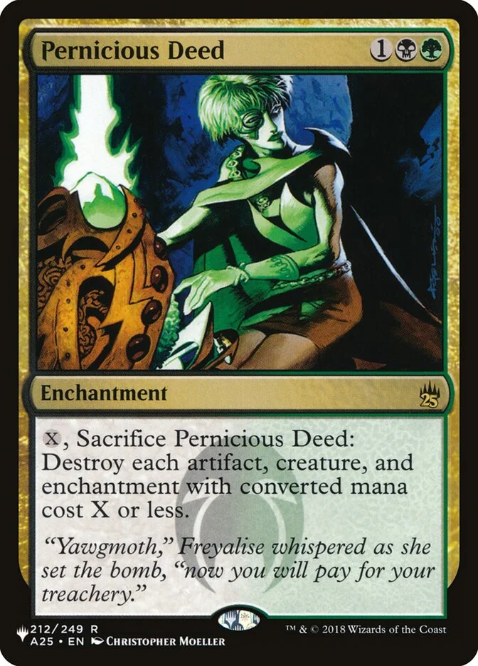 Pernicious Deed (The List) - Magic: The Gathering in TCG Land
