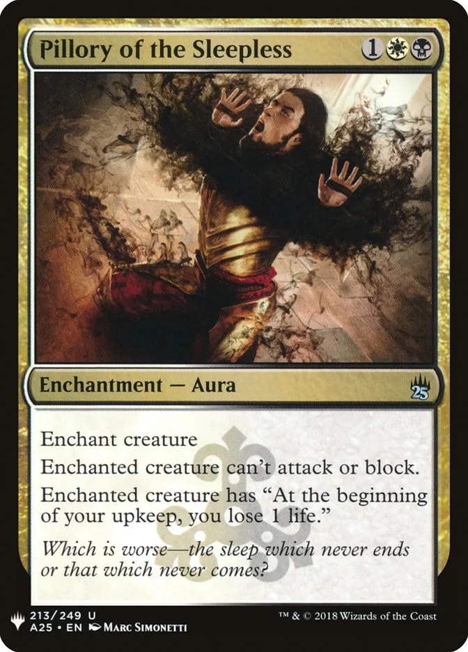 Pillory of the Sleepless (The List) - Magic: The Gathering in TCG Land