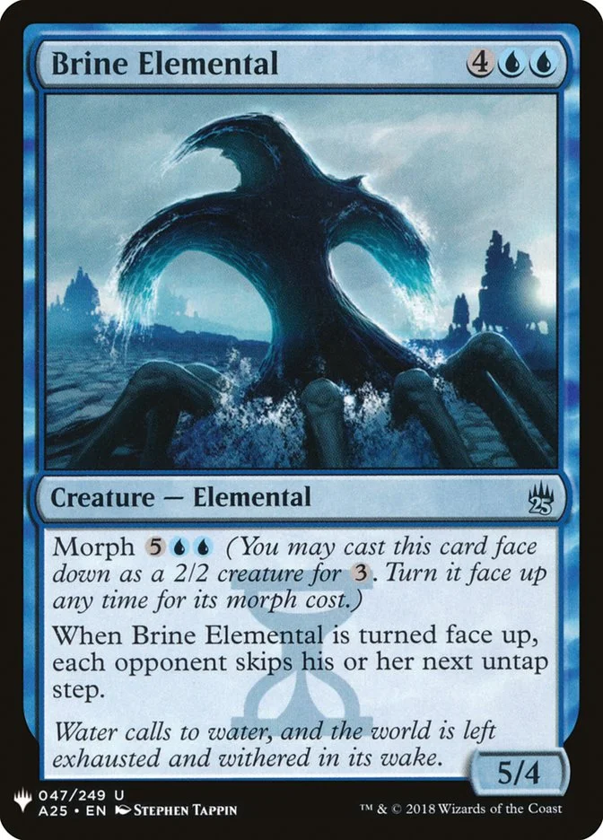 Brine Elemental (The List) - Magic: The Gathering in TCG Land