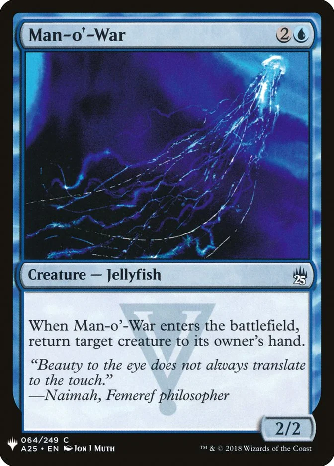 Man-o'-War (The List) - Magic: The Gathering in TCG Land
