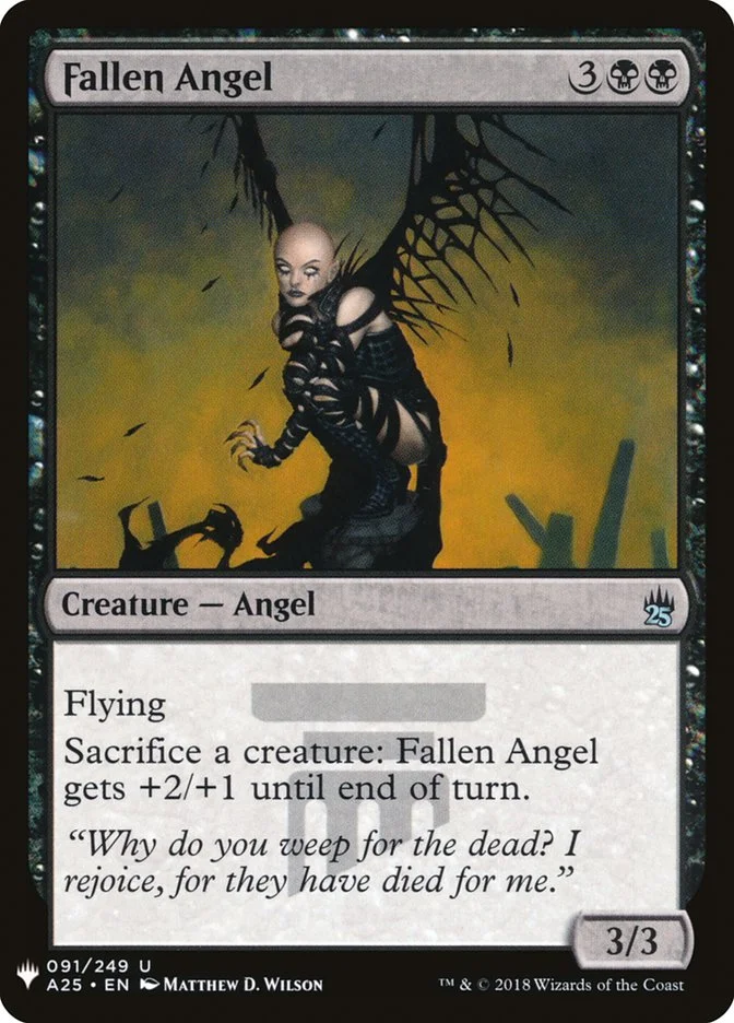 Fallen Angel (The List) - Magic: The Gathering in TCG Land