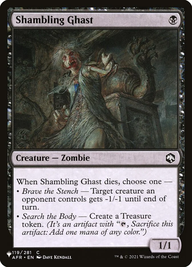 Shambling Ghast (The List) - Magic: The Gathering in TCG Land