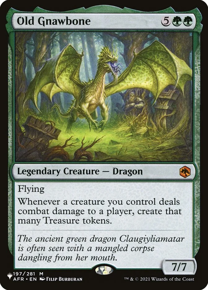 Old Gnawbone (The List) - Magic: The Gathering in TCG Land