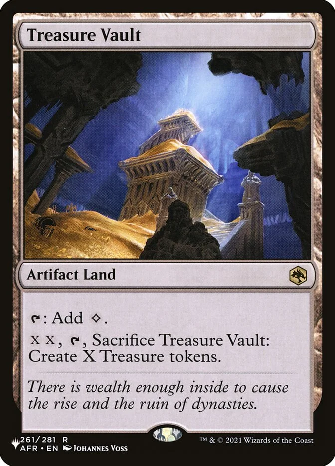 Treasure Vault (The List) - Magic: The Gathering in TCG Land