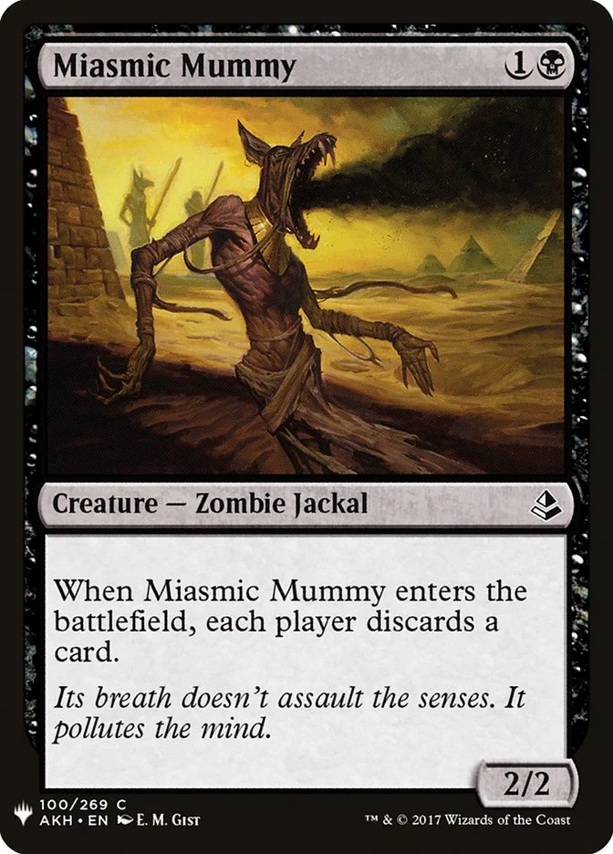 Miasmic Mummy (The List) - Magic: The Gathering in TCG Land