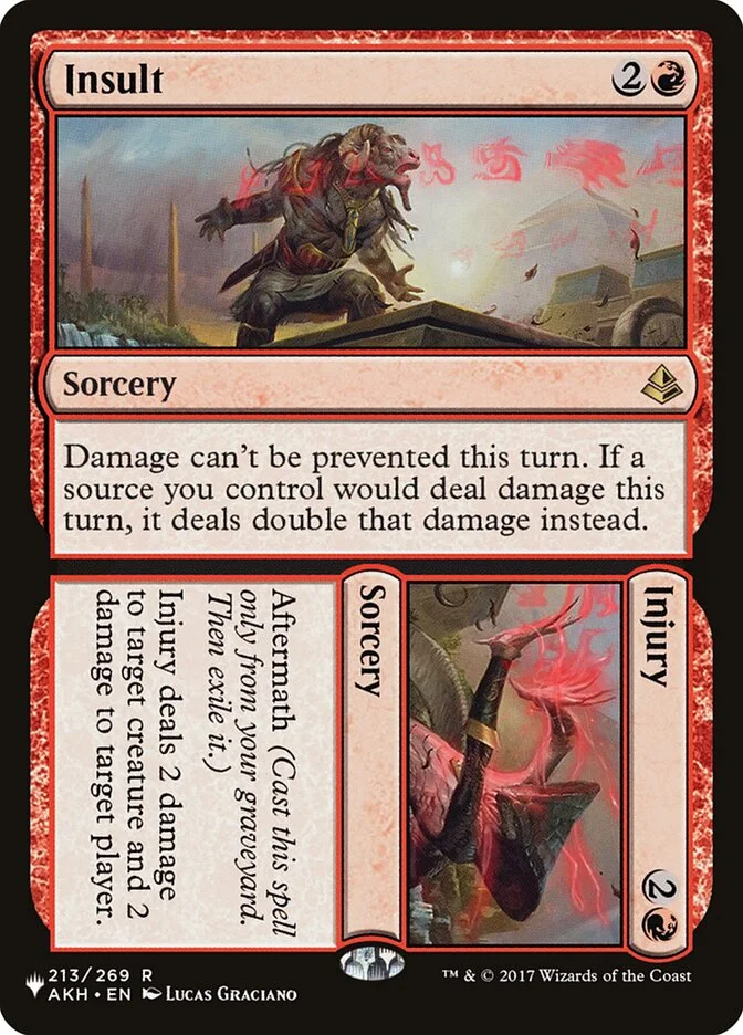 Insult (The List) - Magic: The Gathering in TCG Land