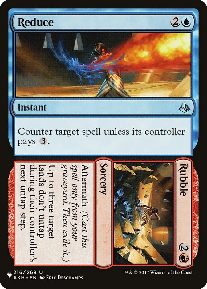 Reduce (The List) - Magic: The Gathering in TCG Land