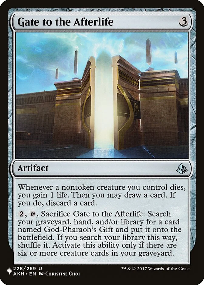 Gate to the Afterlife (The List) - Magic: The Gathering in TCG Land