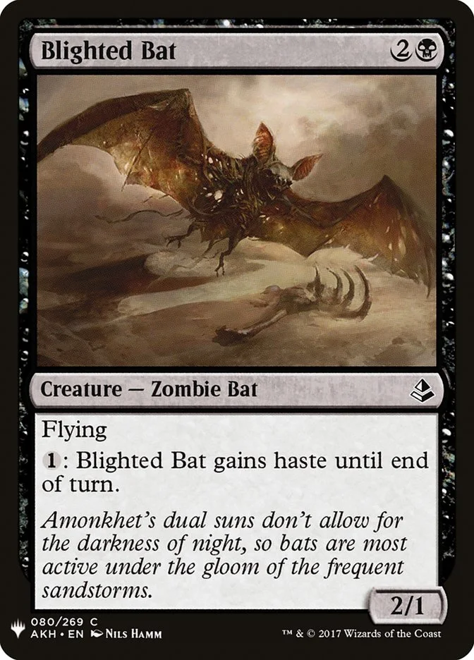 Blighted Bat (The List) - Magic: The Gathering in TCG Land