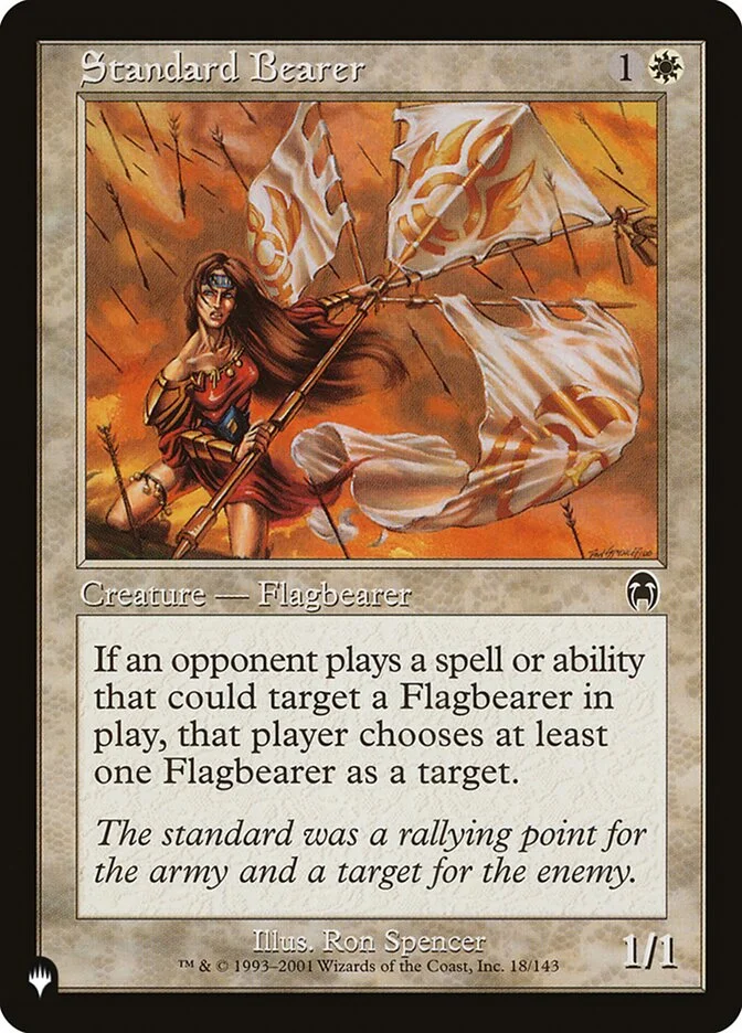 Standard Bearer (The List) - Magic: The Gathering in TCG Land
